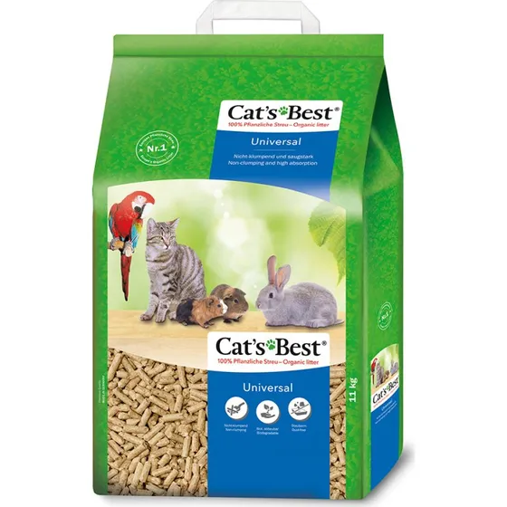 Cat's Best Universal żwirek roślinny dla kota i małych zwierząt 20 l