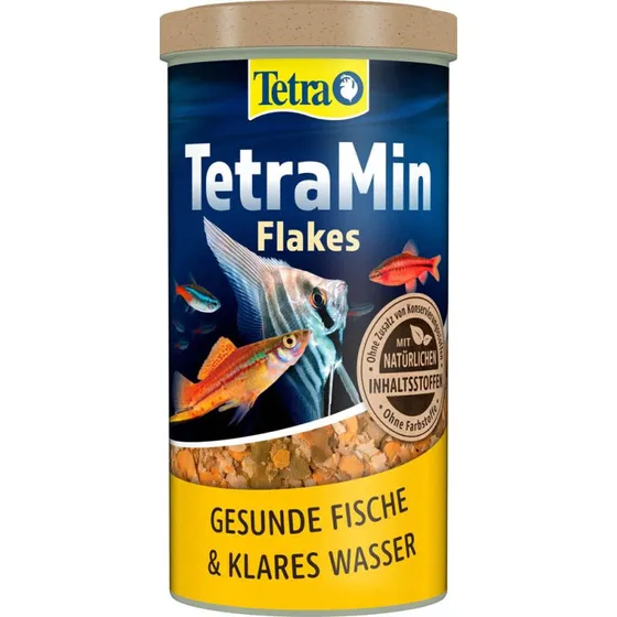 TetraMin pokarm w płatkach dla ryb ozdobnych, 1000 ml