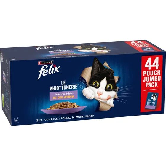 Felix Megapakiet So gut wie es aussieht, 44 x 85 g - 4 smaki