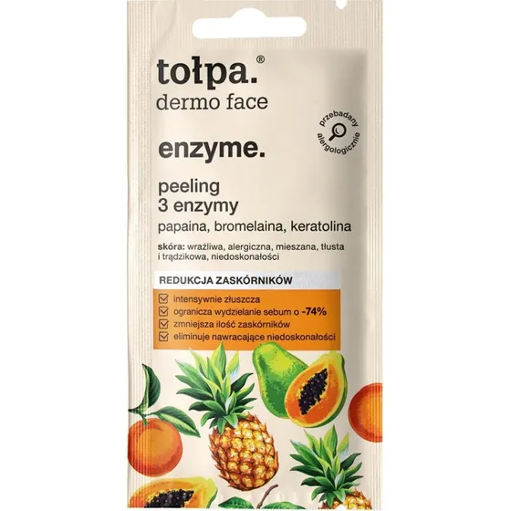 Tołpa Dermo Face Sebio Peeling 3 enzymy 8ml