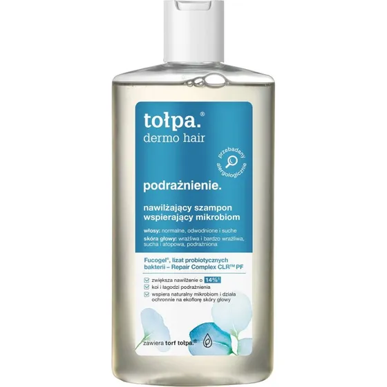Tołpa Dermo Hair nawilżający szampon wspierający mikrobiom 250ml