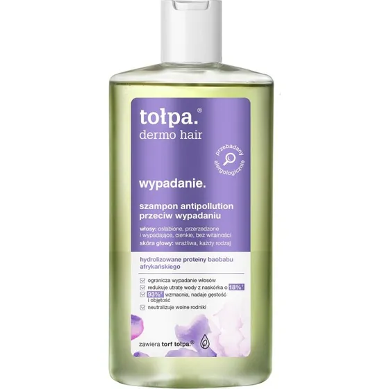 Tołpa Dermo Hair szampon antipollution przeciw wypadaniu 250ml