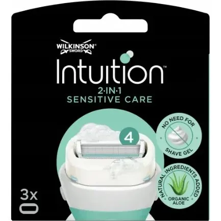 Wilkinson Intuition Sensitive Care Wkady 3 szt.