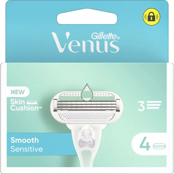 Gillette Venus Smooth Sensitive 4 wkłady
