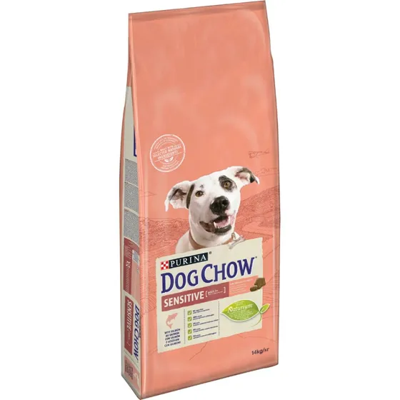 PURINA Dog Chow Adult Sensitive łosoś i ryż - 2 x 14 kg