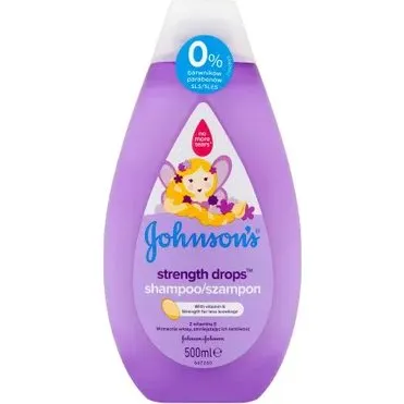 Johnson & Johnson Johnson's Strength Drops Szampon Dla Dzieci z Witamin E 500ml