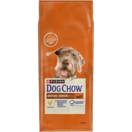 PURINA Dog Chow Mature Senior (7+) z kurczakiem, 14 kg