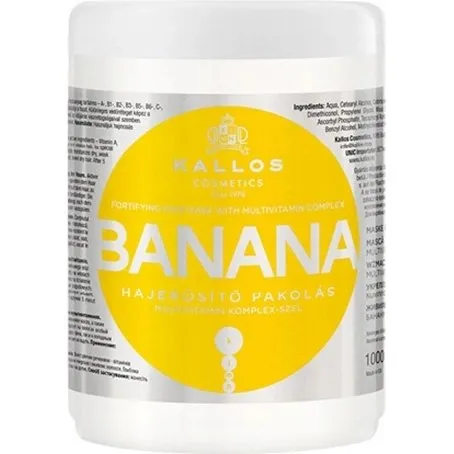 Kallos KJMN Banana Wzmacniajca Maska do Wosw 275ml
