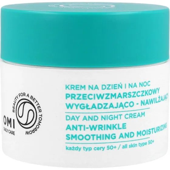 OMI Przeciwzmarszczkowy krem wygładzająco-nawilżający 50+ (50ml)