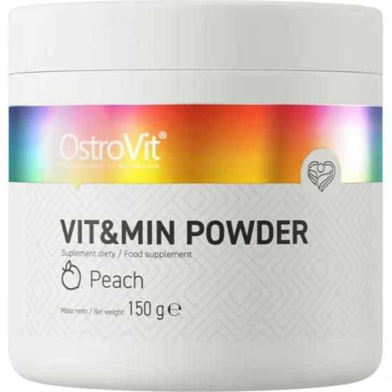 OstroVit VIT & MIN Powder Brzoskwiniowy 150 g