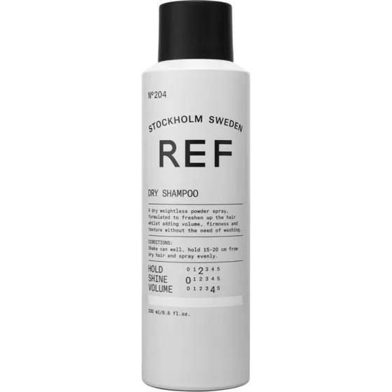 REF Dry Shampoo 204 75ml  Suchy szampon na bazie skrobi ziemniaczanej
