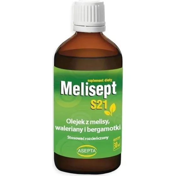 ASEPTA Melisept S21 30ml - Olejek z melisy, waleriany i bergamotki