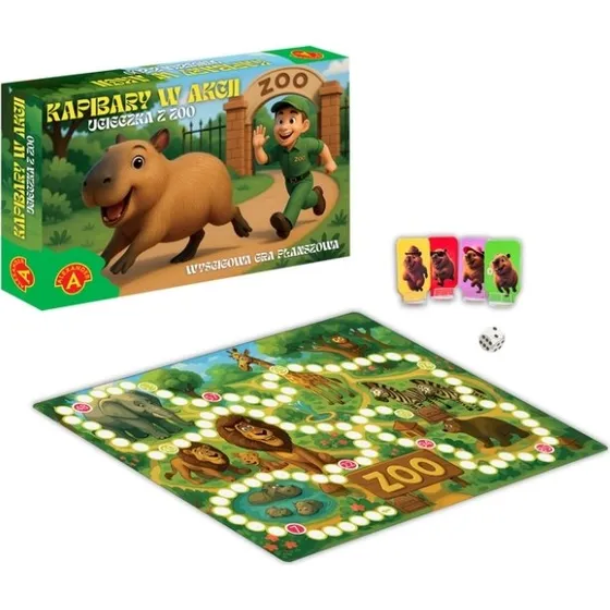 ALEX Kapibary w akcji - Ucieczka z zoo