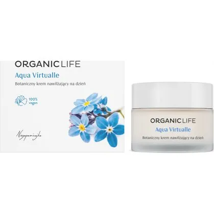 Organic Life Aqua Virtualle Krem Nawilajcy na Dzie 50 g