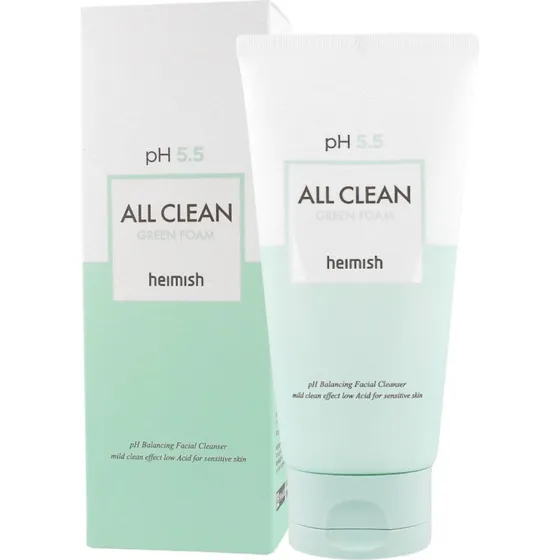 HEIMISH All Clean Green Foam, 150g - Delikatna pianka do twarzy