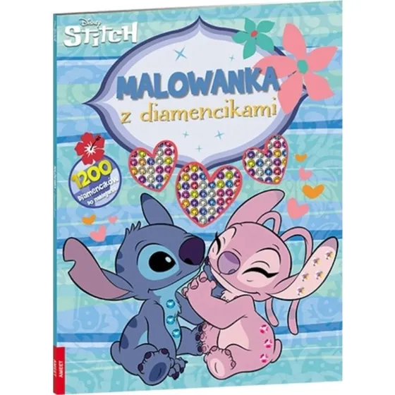 Disney Stitch: Malowanka z diamencikami