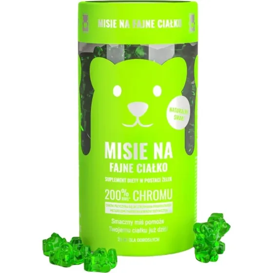 Noble Health Misie Na Fajne Ciałko - Żelki 60 sztuk