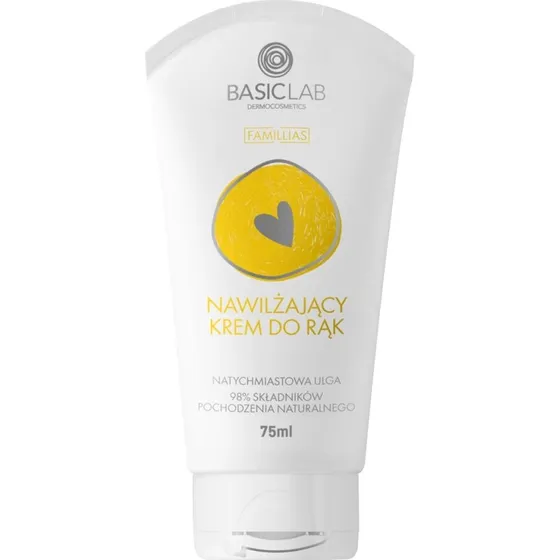 BasicLab Famillias Nawilżający Krem do Rąk 75 ml