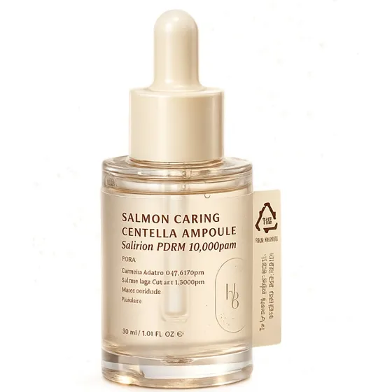 Heveblue Salmon Caring Centella Ampoule - Rewitalizująca ampułka 30 ml