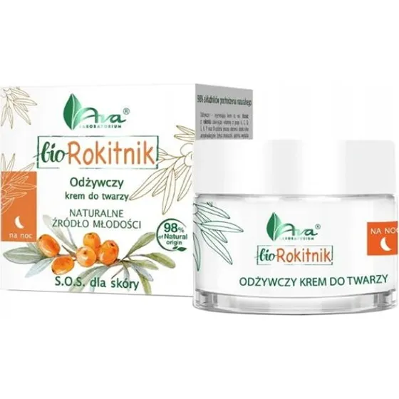 AVA BIO Rokitnik Krem do Twarzy na No 50 ml