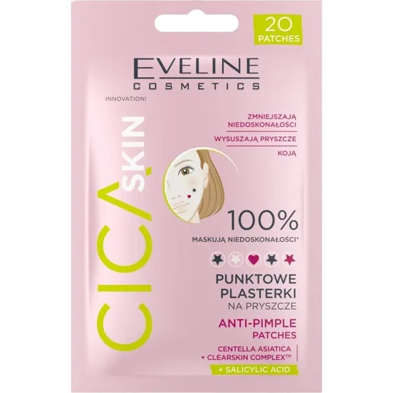 Eveline Cica Skin Plasterki punktowe na pryszcze 20 szt