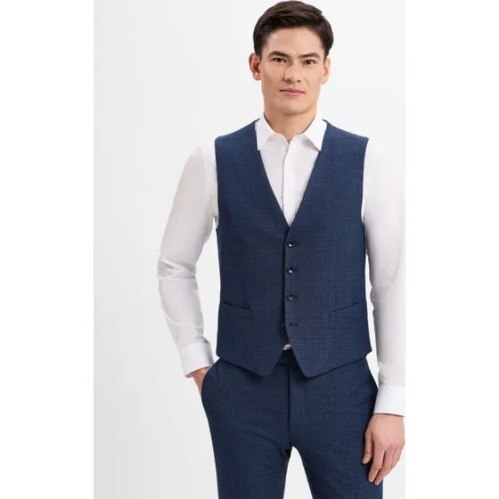 Strellson Kamizelka Modułowa Gyl2 Slim Fit - Niebieska, 56