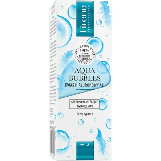 Lirene Aqua Bubbles głęboko nawilżające hydroserum 30ml