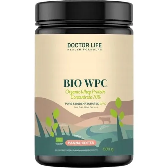 Doctor Life BIO WPC Organic Whey Protein Panna Cotta 500g