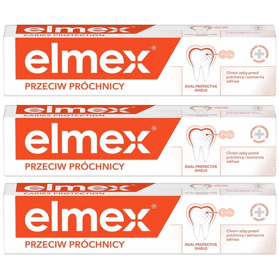 Elmex Przeciw Prchnicy Pasta do Zbw 3x75ml