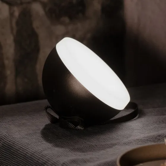 New Works Sphere Portable LED - Ciemny Brąz IP67