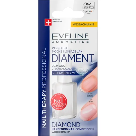 Eveline Cosmetics Nail Therapy Professional odżywka z diamentami 12ml