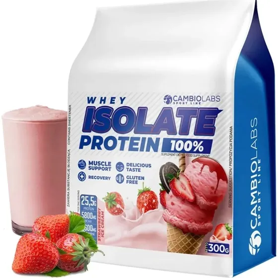 CambioLabs WPI Protein 300g - bez cukru, bez glutenu