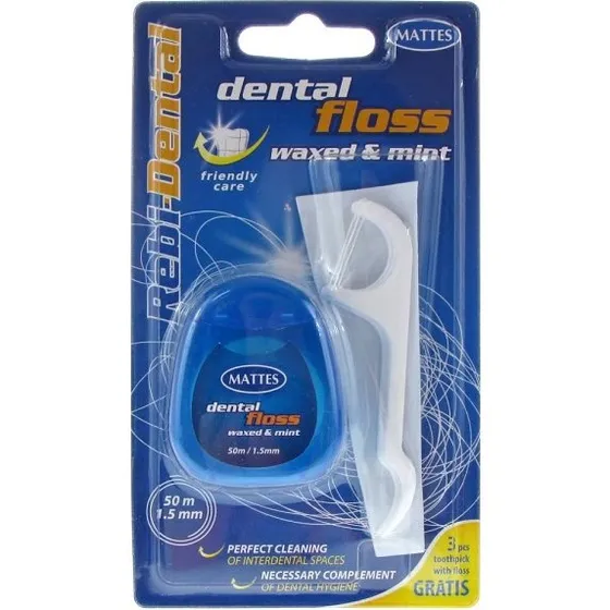 Mattes Ni Dentystyczna Mentolowa Woskowana 50M