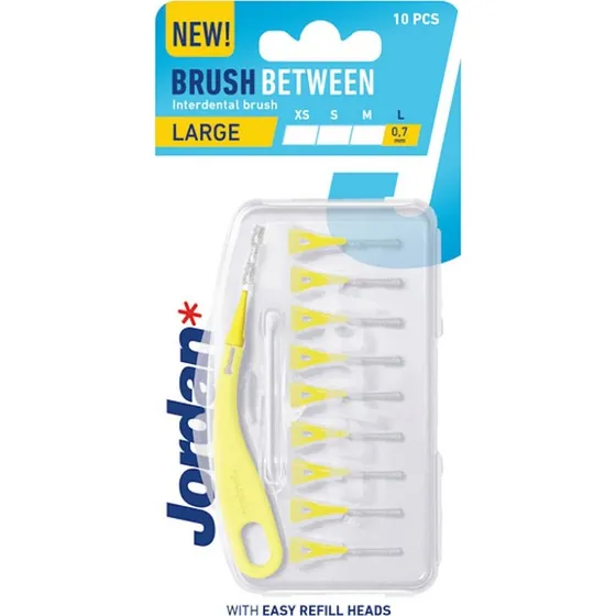 Jordan Brush Between szczoteczki międzyzębowe L 10 szt.