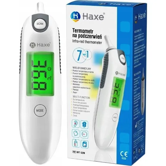 Haxe KFT-22M Termometr Bezdotykowy 7W1