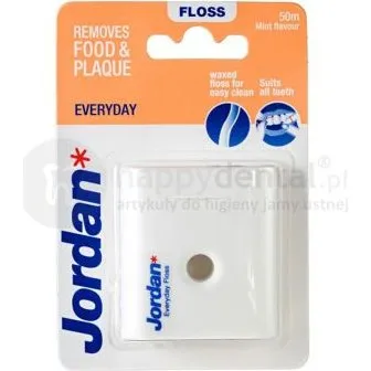 Jordan Floss Everyday 50m Woskowana z Fluorem, Smak Mity