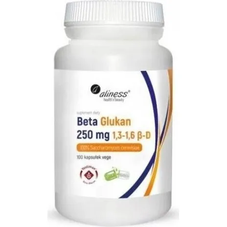 Aliness Beta Glukan 250 mg, 100 kapsułek