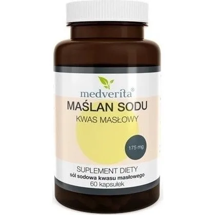 Medverita Maślan sodu 60 kapsułek