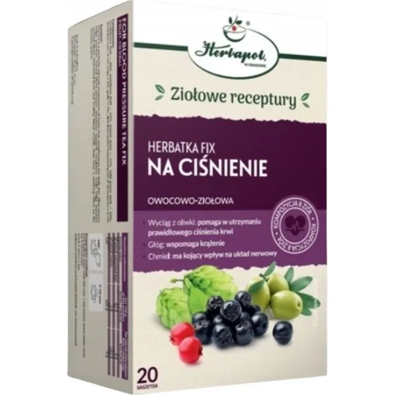 Herbatka Fix na Ciśnienie Herbapol 20 sasz.