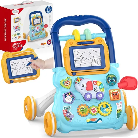 Pchacz chodzik edukacyjny interaktywny z owietleniem i dwikiem