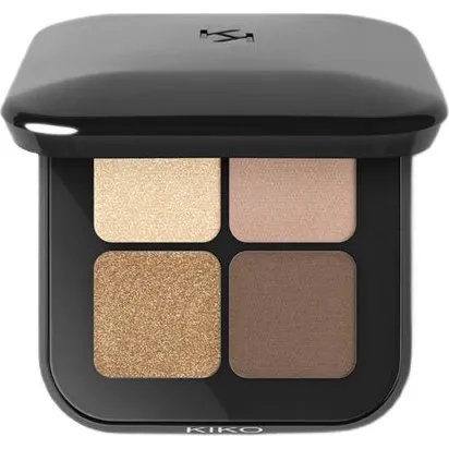 KIKO Milano Bright Quartet Eyeshadow Palette 04 Smokey Eyes 3.5g