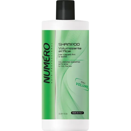 Brelil Numero Volumising Shampoo z jagodami acai 1000 ml