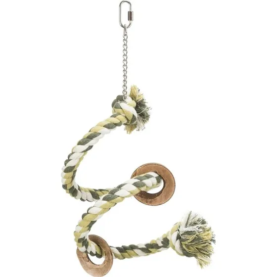 Trixie Spiralna lina bawełniana do huśtawki 50 cm