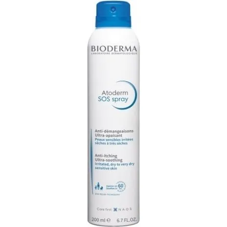 Bioderma Atoderm SOS Spray przeciwświądowy 200 ml