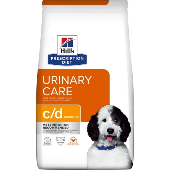 Hill's Prescription Diet c/d Urinary Care 2 x 4 kg sucha karma dla psw