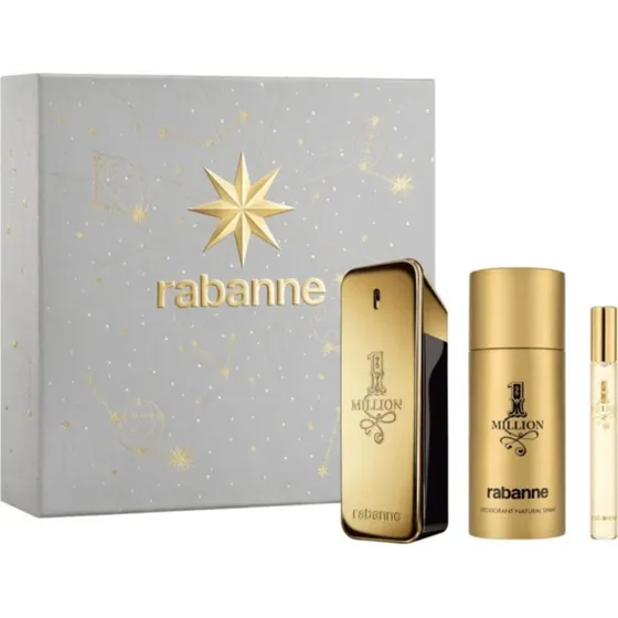 Paco Rabanne 1 Million Men Zestaw: EDT 100ml, Dezodorant 150ml, 10ml