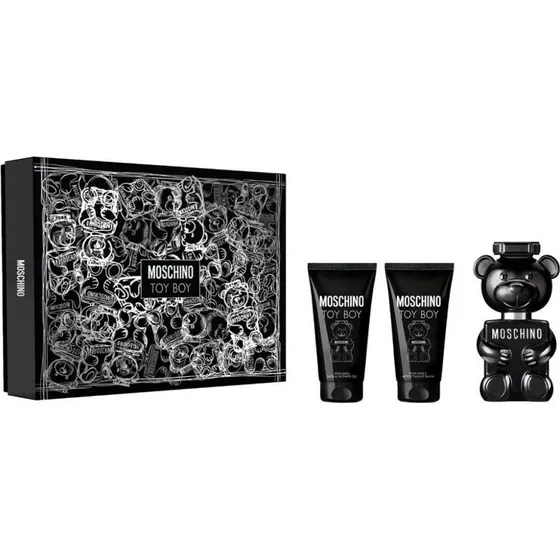 Moschino Toy Boy Zestaw: Woda Perfumowana, Żel i Balsam 3x50ml