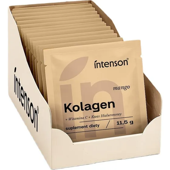 Intenson Kolagen + Witamina C + Kwas Hialuronowy Mango 20x11.5g
