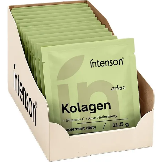 Intenson Kolagen + Witamina C + Kwas Hialuronowy Arbuz 20x11.5g