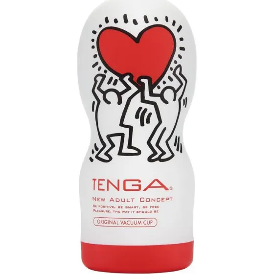 TENGA Keith Haring Original Vacuum Cup – jednorazowy masturbator